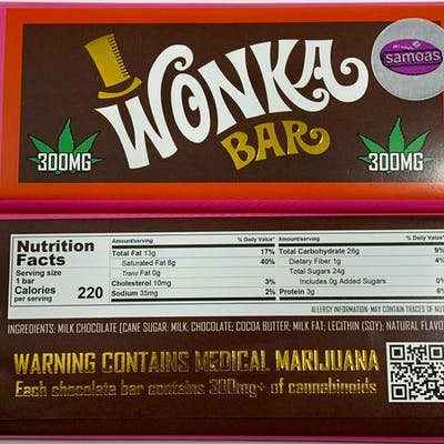 wonka bar edible samoas cookies wonka bar edible samoas cookies
