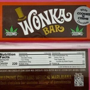 wonka bar edible cookies and cream